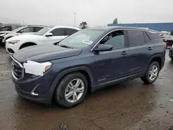 Salvage cars for sale at Woodhaven, MI auction: 2018 GMC Terrain SLE