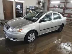 Toyota Corolla ce salvage cars for sale: 2003 Toyota Corolla CE