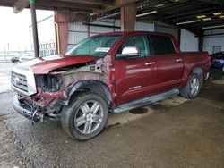 Toyota salvage cars for sale: 2007 Toyota Tundra Crewmax Limited