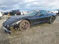 Salvage cars for sale at Antelope, CA auction: 2001 Chevrolet Corvette