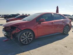 Toyota salvage cars for sale: 2020 Toyota Corolla SE