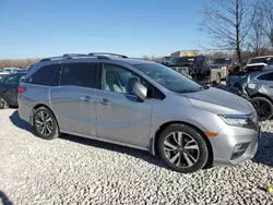 Salvage cars for sale at Cahokia Heights, IL auction: 2020 Honda Odyssey Elite