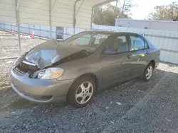 Toyota Corolla ce salvage cars for sale: 2005 Toyota Corolla CE