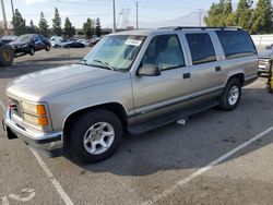 GMC Suburban salvage cars for sale: 1999 GMC Suburban C1500