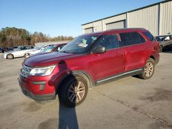 2018 Ford Explorer XLT en venta en Gaston, SC