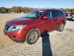 Salvage cars for sale at Conway, AR auction: 2016 Nissan Pathfinder S