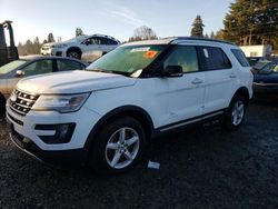 Ford salvage cars for sale: 2016 Ford Explorer XLT