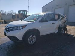 Salvage cars for sale at Rogersville, MO auction: 2014 Honda CR-V LX