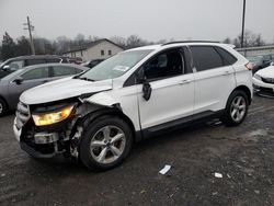 Salvage cars for sale at York Haven, PA auction: 2017 Ford Edge SE