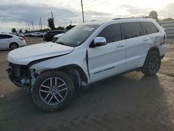 Salvage cars for sale at Miami, FL auction: 2020 Jeep Grand Cherokee Limited