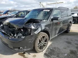 Salvage cars for sale at Kansas City, KS auction: 2014 Ford Flex SEL