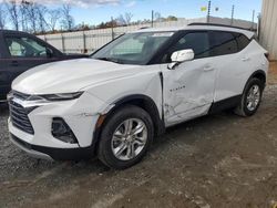 Salvage cars for sale at Spartanburg, SC auction: 2021 Chevrolet Blazer 1LT