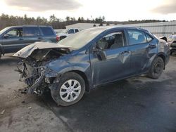 Salvage cars for sale at Windham, ME auction: 2015 Toyota Corolla L