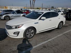 Salvage cars for sale at Van Nuys, CA auction: 2014 KIA Optima Hybrid