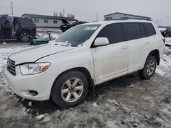 Salvage cars for sale from Copart Airway Heights, WA: 2008 Toyota Highlander