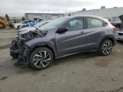 Salvage cars for sale at Vallejo, CA auction: 2019 Honda HR-V Sport