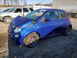 Fiat 500 salvage cars for sale: 2013 Fiat 500 Sport