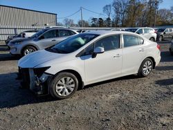 Honda Civic lx salvage cars for sale: 2012 Honda Civic LX