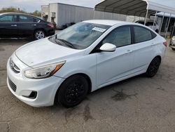 Salvage cars for sale at Fresno, CA auction: 2015 Hyundai Accent GLS