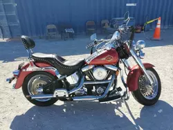 Salvage motorcycles for sale at Arcadia, FL auction: 1997 Harley-Davidson Flstc