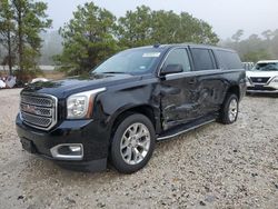 Salvage cars for sale at Houston, TX auction: 2017 GMC Yukon XL C1500 SLT