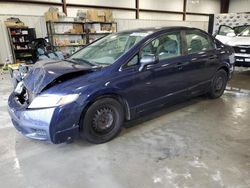 Salvage cars for sale at Byron, GA auction: 2010 Honda Civic VP