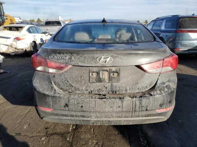 2016 Hyundai Elantra SE