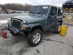 Salvage cars for sale at Windsor, NJ auction: 2000 Jeep Wrangler / TJ Sport