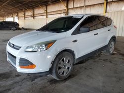 Salvage cars for sale at Phoenix, AZ auction: 2013 Ford Escape S