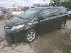 Toyota salvage cars for sale: 2020 Toyota Sienna LE