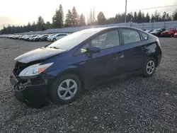 Vehiculos salvage en venta de Copart Graham, WA: 2012 Toyota Prius