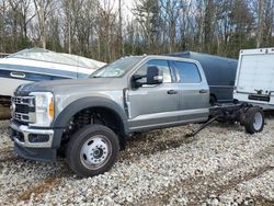 Salvage trucks for sale at West Warren, MA auction: 2023 Ford F550 Super Duty