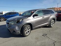 2015 Toyota Highlander LE en venta en Anthony, TX