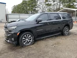 Salvage cars for sale at Austell, GA auction: 2021 Chevrolet Suburban C1500 LT