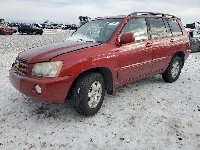 2002 Toyota Highlander Limited