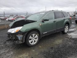 Salvage cars for sale at Eugene, OR auction: 2010 Subaru Outback 2.5I Premium