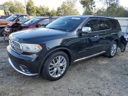 Dodge Durango Citadel Vehiculos salvage en venta: 2015 Dodge Durango Citadel