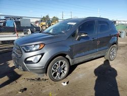 Ford Ecosport salvage cars for sale: 2020 Ford Ecosport SES