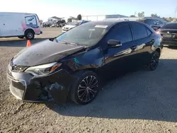 Salvage cars for sale at San Diego, CA auction: 2016 Toyota Corolla L