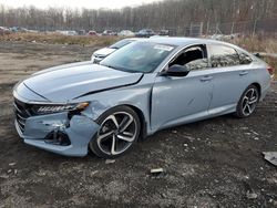 Salvage cars for sale at Baltimore, MD auction: 2021 Honda Accord Sport SE