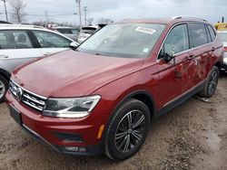 Volkswagen salvage cars for sale: 2019 Volkswagen Tiguan SE