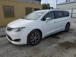 Chrysler salvage cars for sale: 2017 Chrysler Pacifica Limited