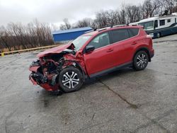 Salvage cars for sale from Copart Bridgeton, MO: 2017 Toyota Rav4 LE