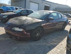 Chevrolet Montecarlo salvage cars for sale: 2003 Chevrolet Monte Carlo SS