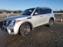 Salvage cars for sale at Lumberton, NC auction: 2019 Nissan Armada SV