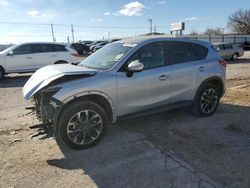 Salvage cars for sale at Oklahoma City, OK auction: 2016 Mazda CX-5 GT