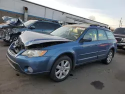 Salvage cars for sale at New Britain, CT auction: 2008 Subaru Outback 2.5I Limited