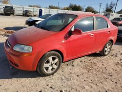 Chevrolet salvage cars for sale: 2006 Chevrolet Aveo Base