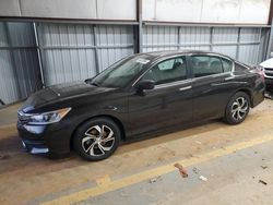 Salvage cars for sale from Copart Mocksville, NC: 2016 Honda Accord LX