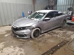 Salvage cars for sale from Copart West Mifflin, PA: 2019 Honda Civic LX